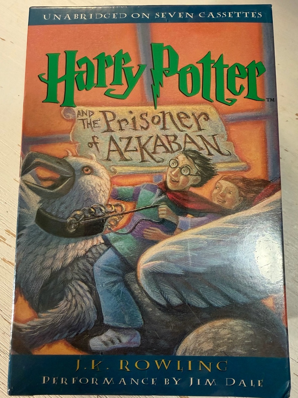 Vintage Harry Potter and the Prisoner of Azkaban Audiobook on Cassette Tape!
